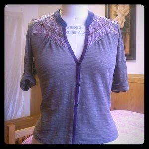 Gimmicks 1/2 Sleeve Cardigan